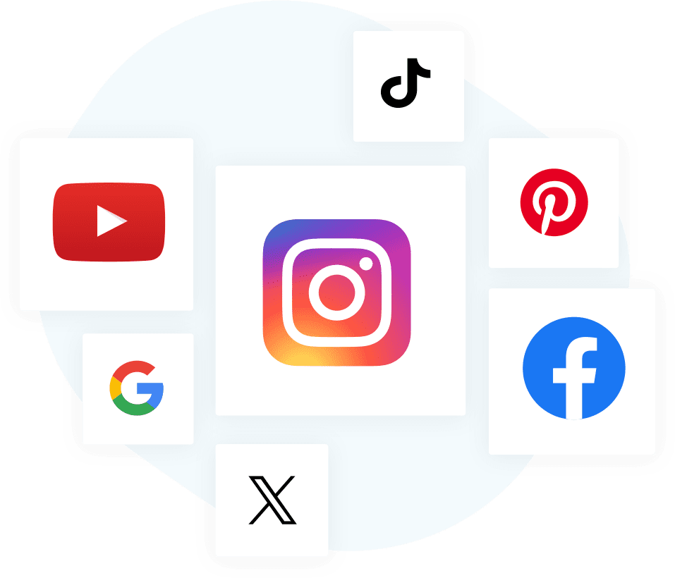 Widgets de feeds sociales para plataformas como Instagram, Facebook